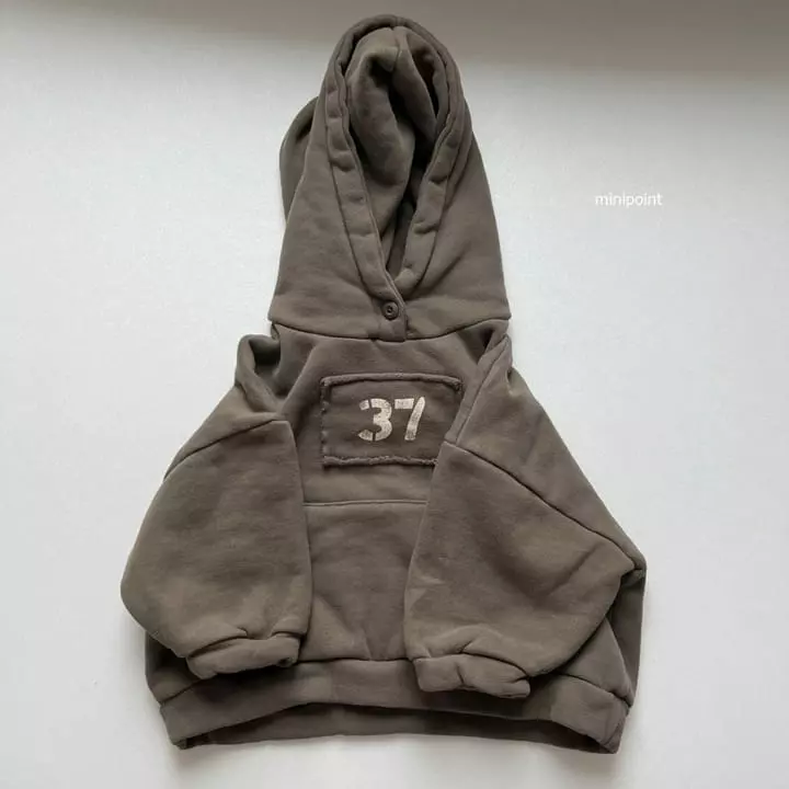 Minipoint - Korean Children Fashion - #kidsshorts - Square Paint Hoody - 3