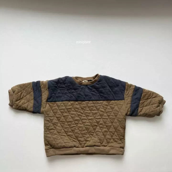 Minipoint - Korean Children Fashion - #kidsshorts - Quilting Sweatshirt