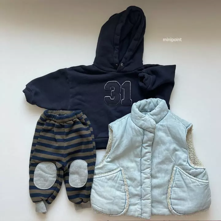Minipoint - Korean Children Fashion - #kidzfashiontrend - Bead Stripes Pants