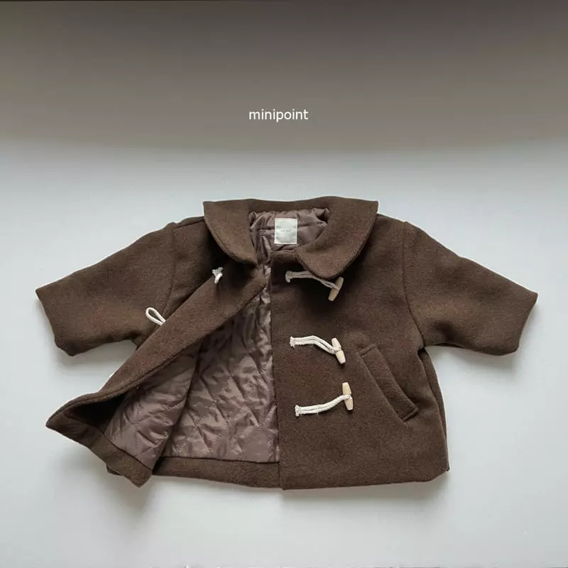 Minipoint - Korean Children Fashion - #minifashionista - Sailor Collar Coat - 3