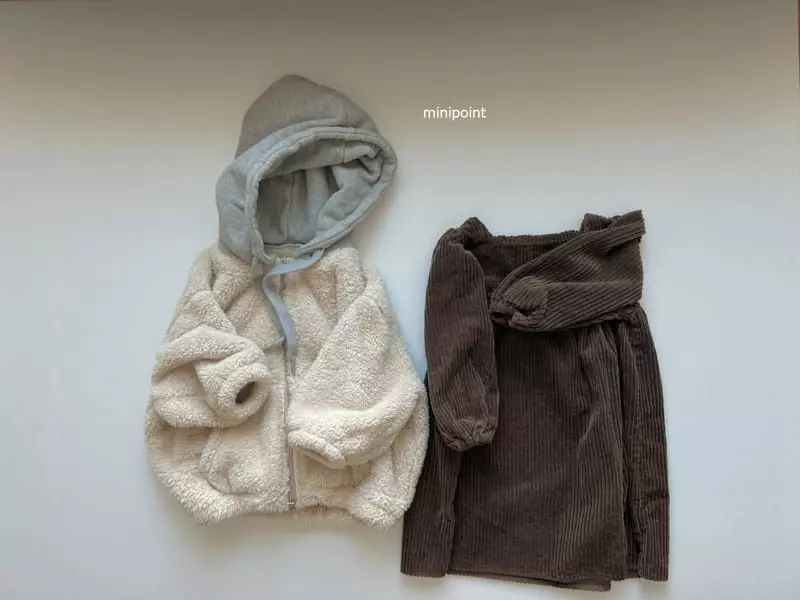 Minipoint - Korean Children Fashion - #prettylittlegirls - Outer Zip-up