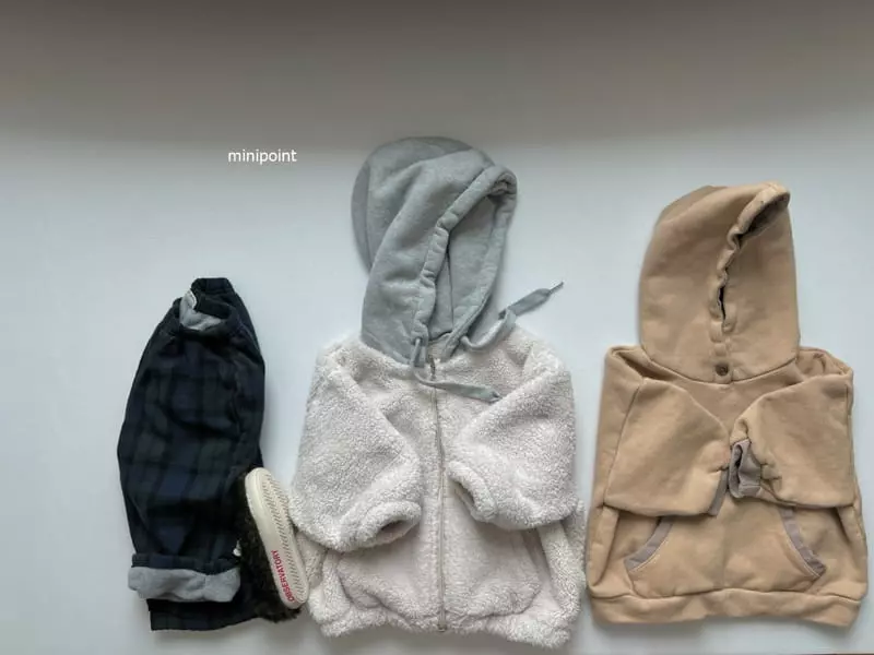 Minipoint - Korean Children Fashion - #todddlerfashion - Outer Zip-up - 2