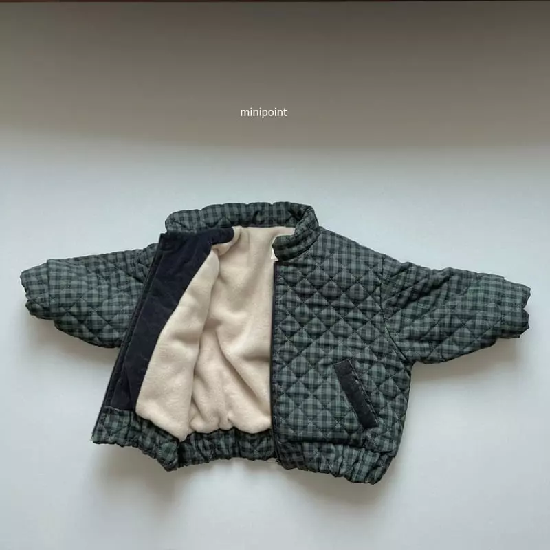 Minipoint - Korean Children Fashion - #todddlerfashion - M Check Jumper