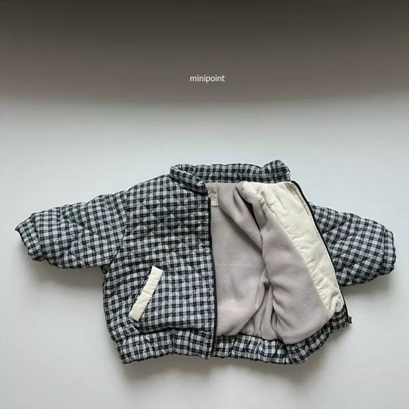 Minipoint - Korean Children Fashion - #toddlerclothing - M Check Jumper - 2