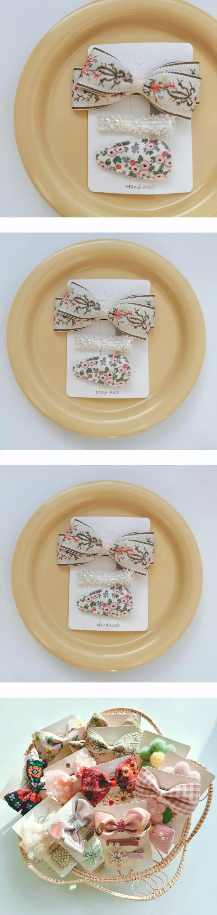Mins - Korean Baby Fashion - #babyoutfit - Mood Flower Hairrpin Set
