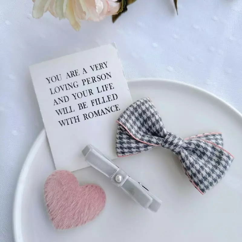 Mins - Korean Children Fashion - #fashionkids - Momo Gray Hairpin - 2