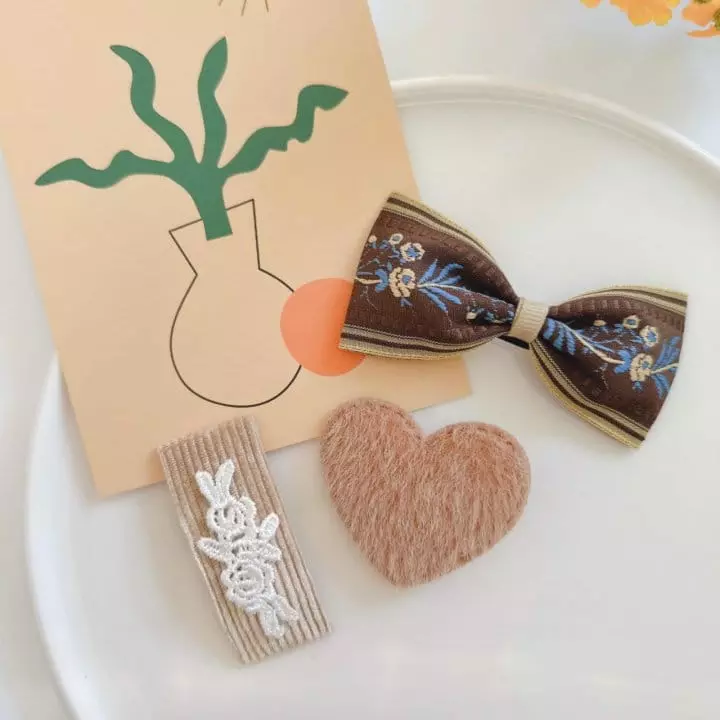 Mins - Korean Children Fashion - #fashionkids - Browney Hairpin