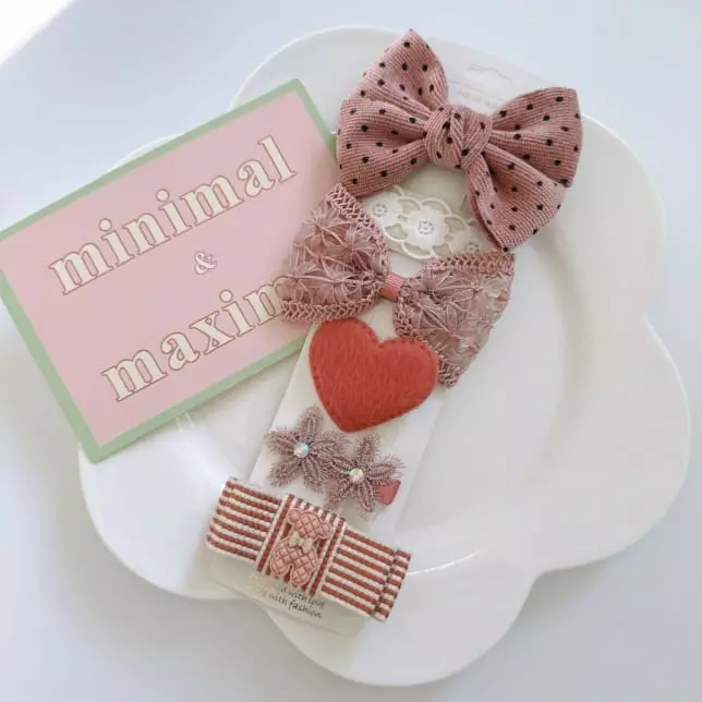 Mins - Korean Children Fashion - #kidzfashiontrend - Dot Pink Hairpin - 6