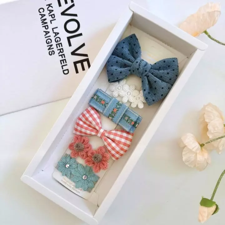 Mins - Korean Children Fashion - #littlefashionista - Blue Loas Hairpin - 5