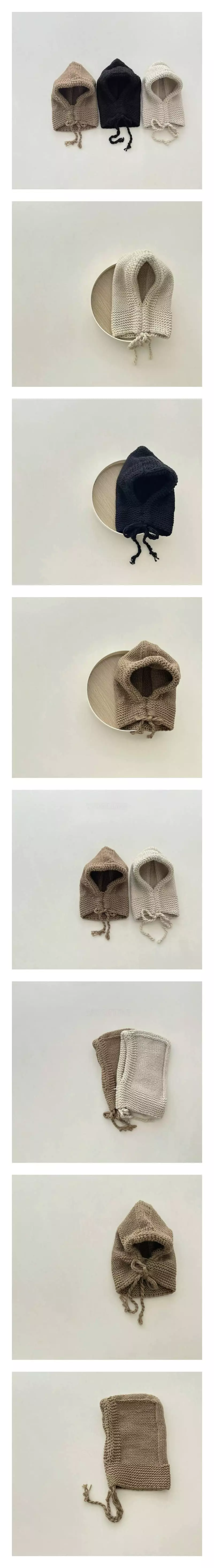Miso - Korean Children Fashion - #Kfashion4kids - Hoody Knit Hat