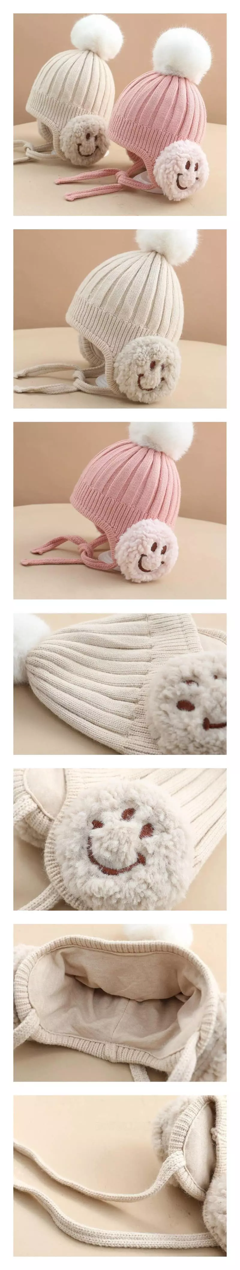 Miso - Korean Children Fashion - #Kfashion4kids - Smile Ears Hat