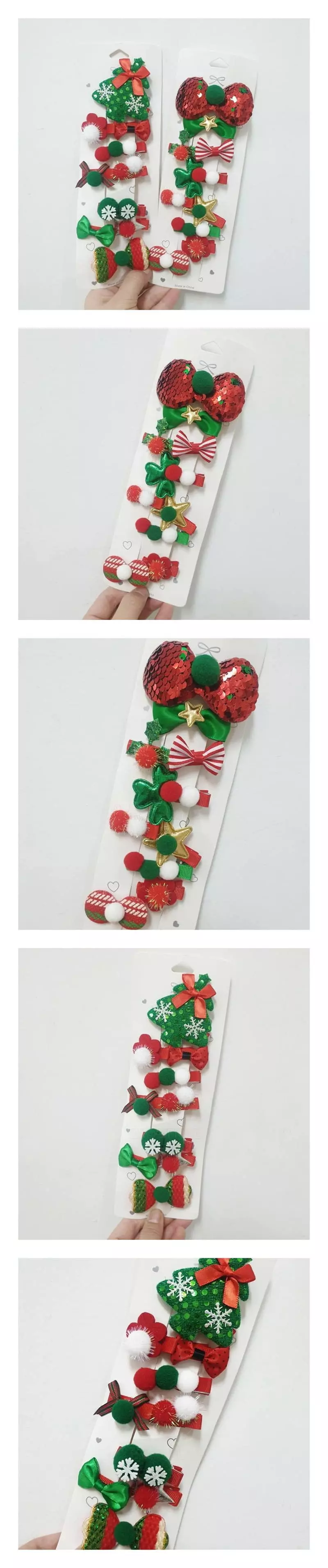 Miso - Korean Children Fashion - #designkidswear - Tenten Christmas Hairpin Set