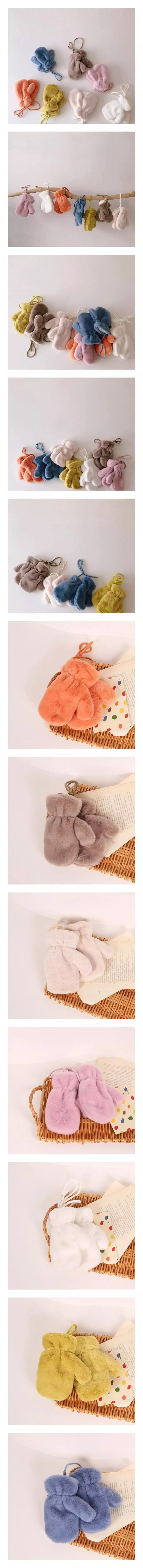 Miso - Korean Children Fashion - #discoveringself - Soft Bucket Gloves