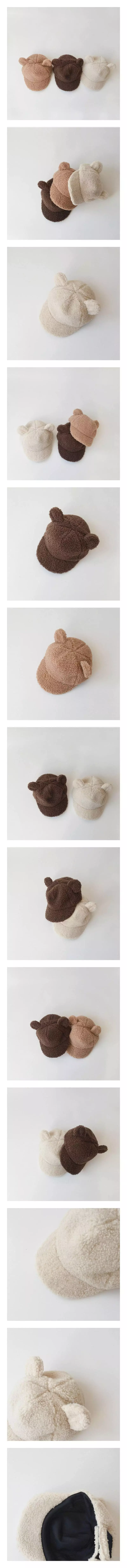Miso - Korean Children Fashion - #fashionkids - Bear Bbogle Cap