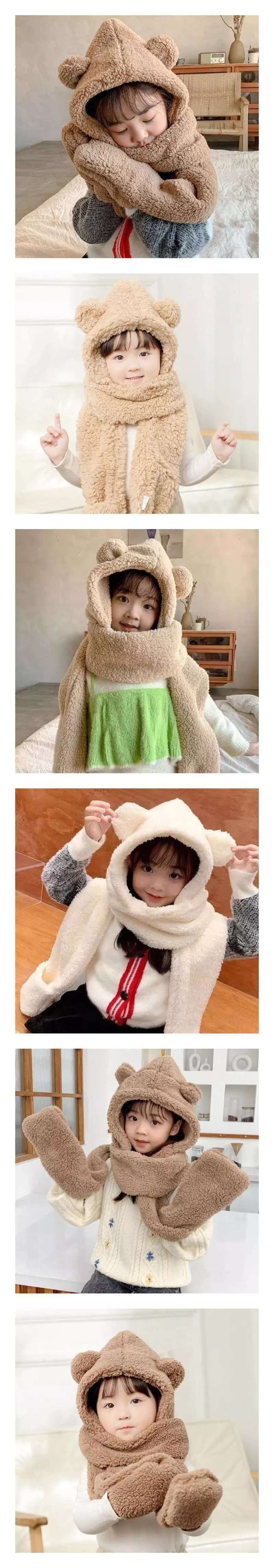 Miso - Korean Children Fashion - #fashionkids - Hoody Warmer Gloves