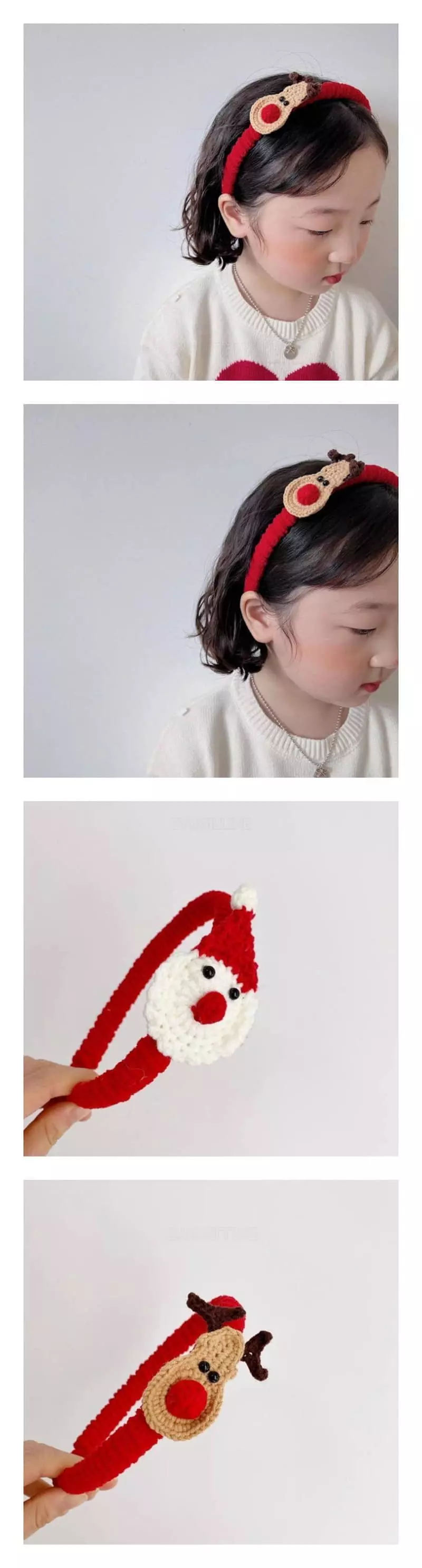 Miso - Korean Children Fashion - #littlefashionista - Santa Hairband