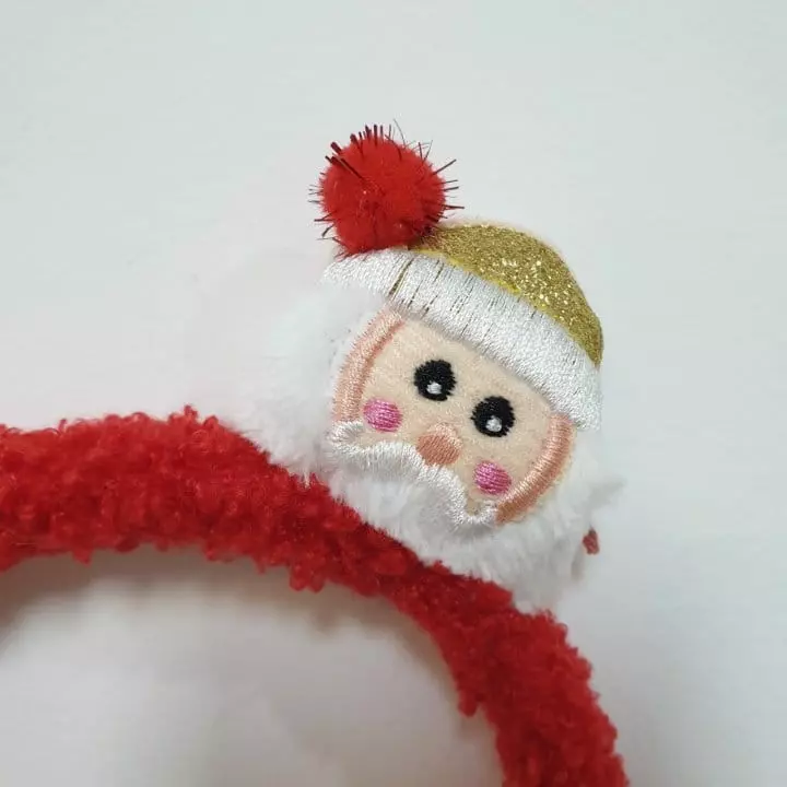 Miso - Korean Children Fashion - #littlefashionista - Santa Bbogle Hairband - 2