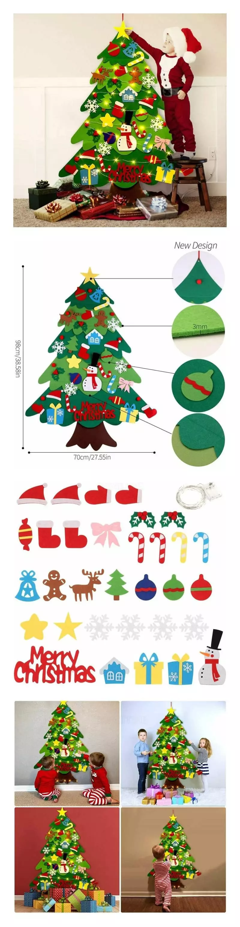Miso - Korean Children Fashion - #magicofchildhood - Felt Po Tree
