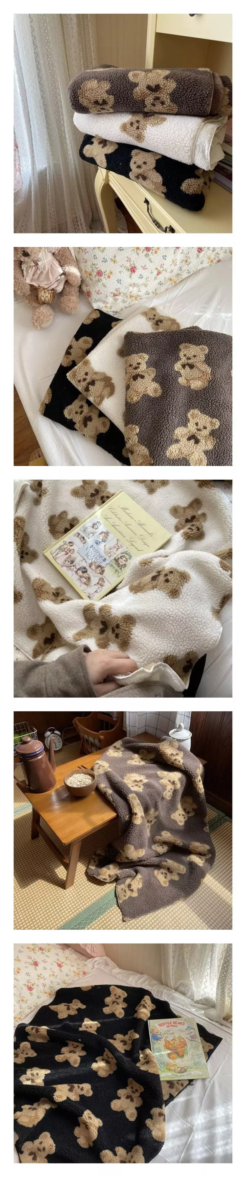 Miso - Korean Children Fashion - #minifashionista - Bear Blanket