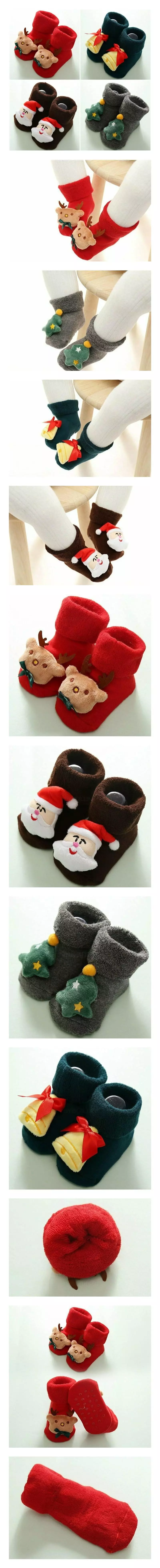 Miso - Korean Children Fashion - #prettylittlegirls - Bebe Christmas Socks