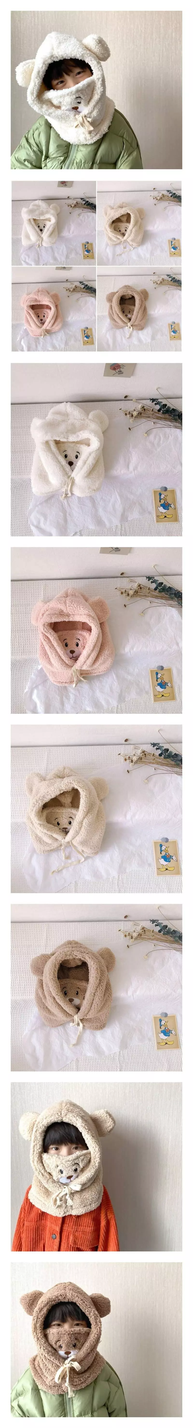 Miso - Korean Children Fashion - #todddlerfashion - Hoody Mask Hat