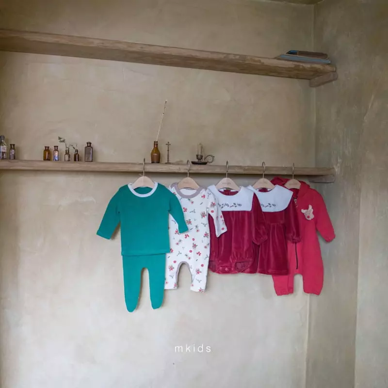 Mkids - Korean Baby Fashion - #babyboutique - Merry Bodysuit - 8