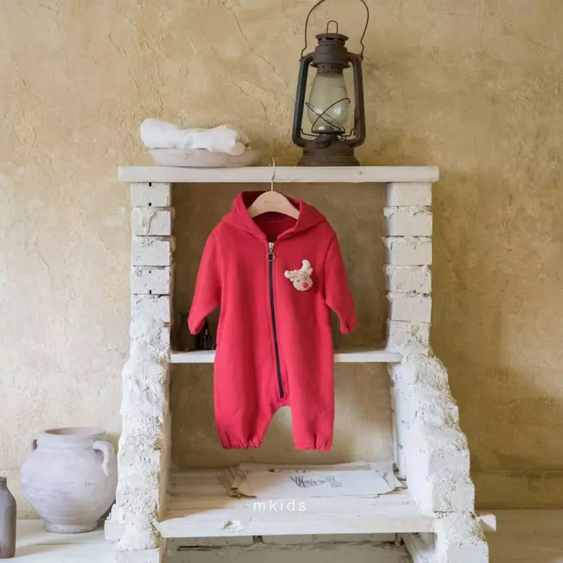 Mkids - Korean Baby Fashion - #babyboutique - Christmas Bodysuit - 3
