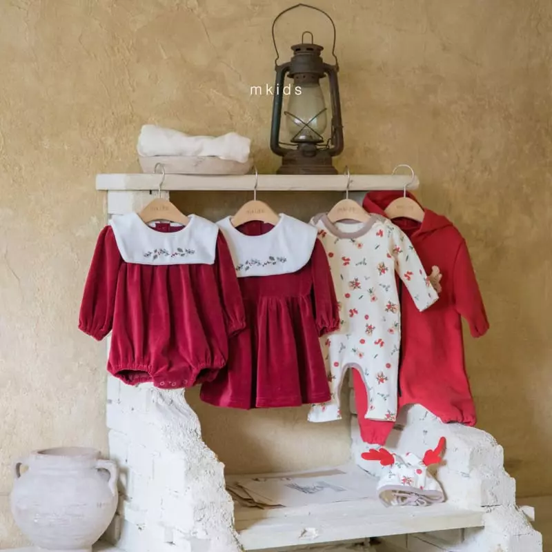 Mkids - Korean Baby Fashion - #babyfashion - Merry Bodysuit - 11