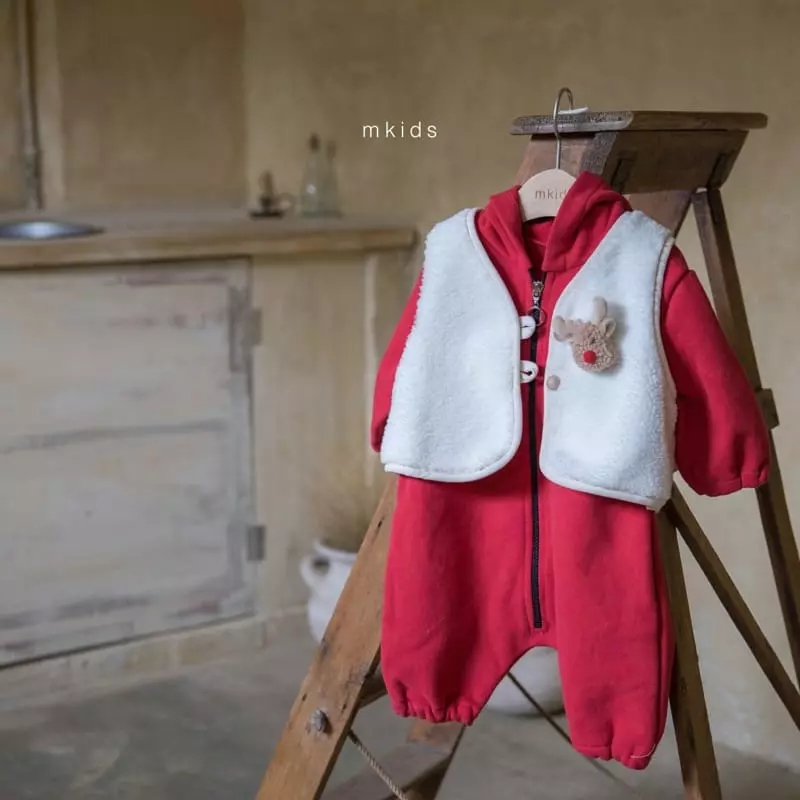 Mkids - Korean Baby Fashion - #babyfever - Christmas Bodysuit - 7