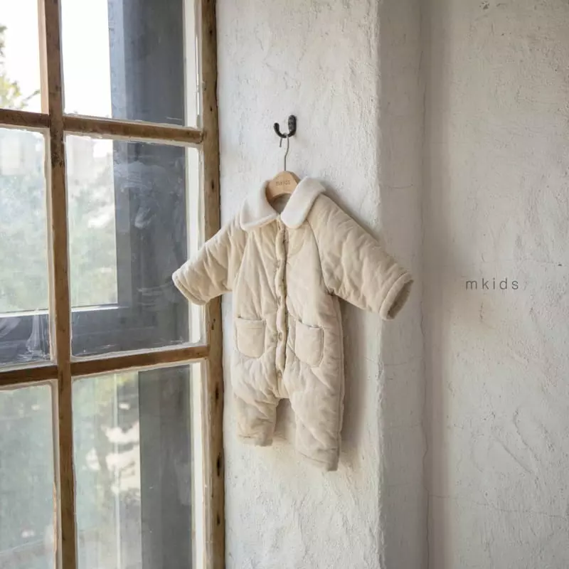 Mkids - Korean Baby Fashion - #babylifestyle - Blanc Bodysuit - 8
