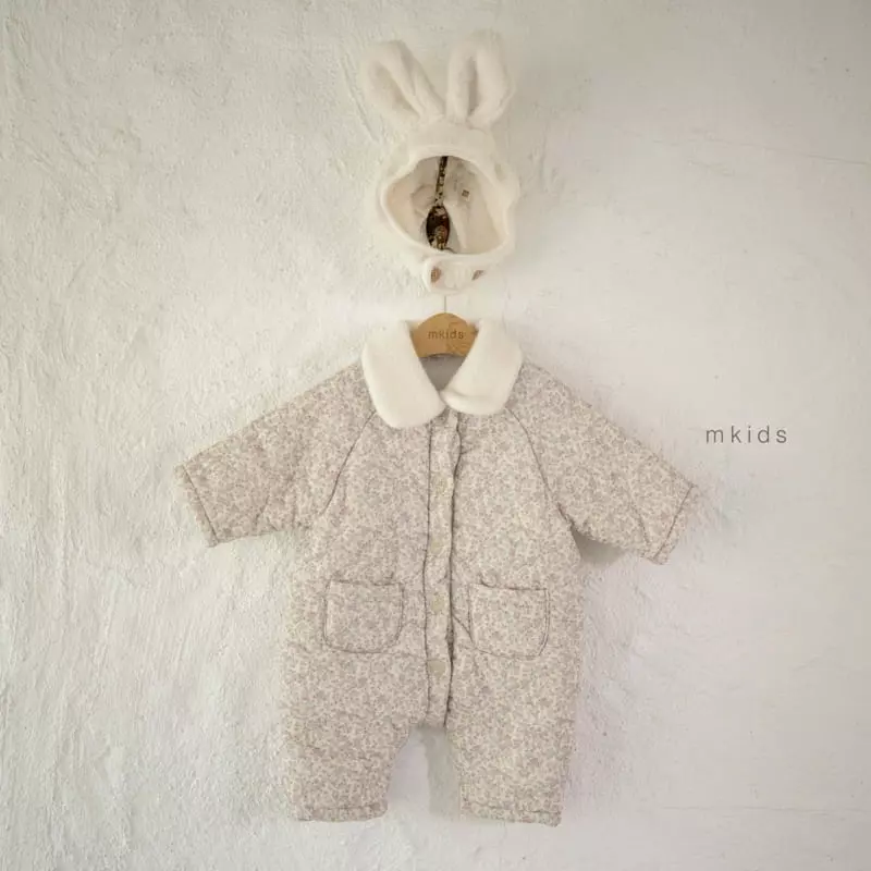Mkids - Korean Baby Fashion - #babyoninstagram - Blanc Bodysuit - 9