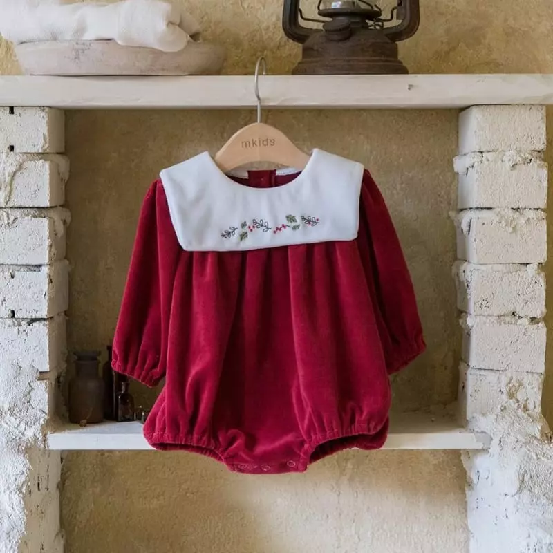 Mkids - Korean Baby Fashion - #babyootd - Merry Bodysuit