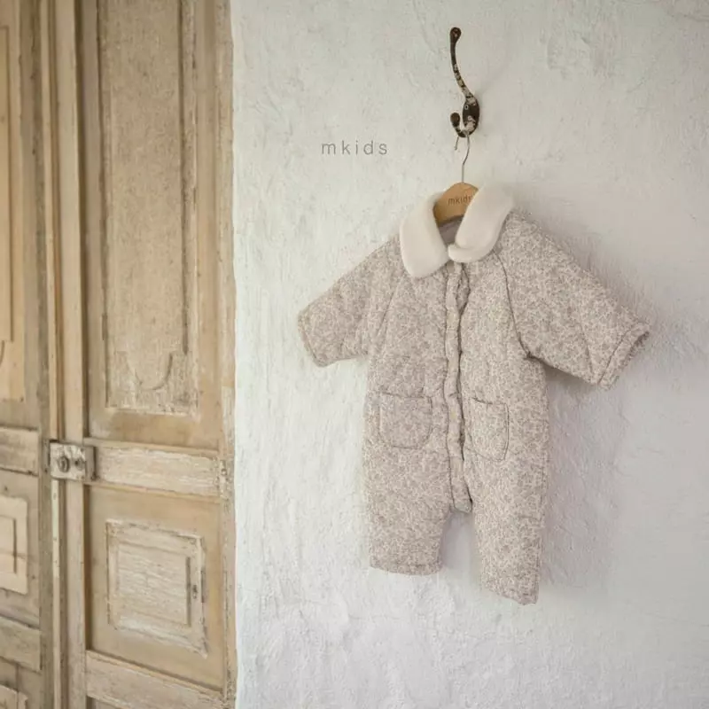 Mkids - Korean Baby Fashion - #babyootd - Blanc Bodysuit - 10