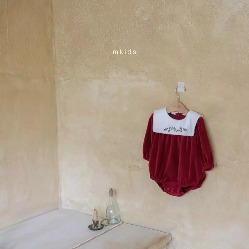 Mkids - Korean Baby Fashion - #babyoutfit - Merry Bodysuit - 3