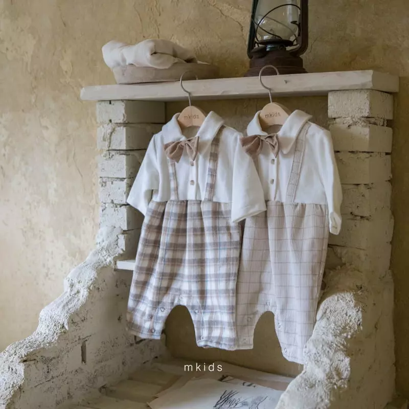 Mkids - Korean Baby Fashion - #babyoutfit - Nova Dungarees