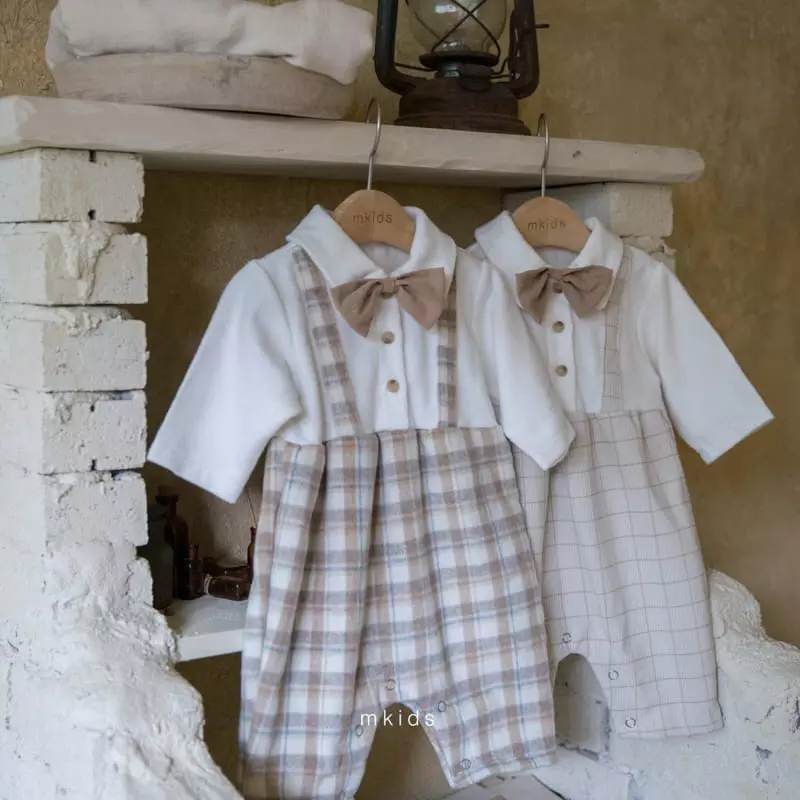 Mkids - Korean Baby Fashion - #babyoutfit - Nova Dungarees - 2