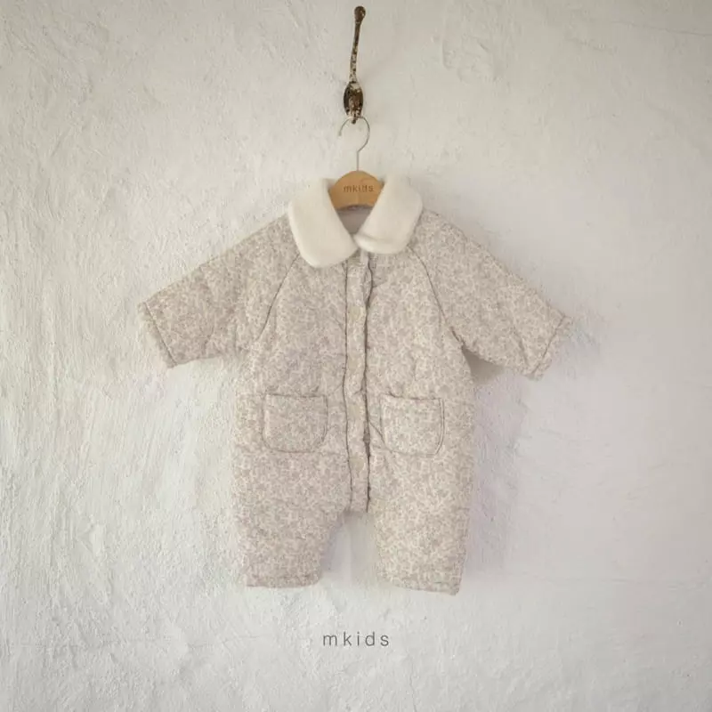 Mkids - Korean Baby Fashion - #babyoutfit - Blanc Bodysuit - 12