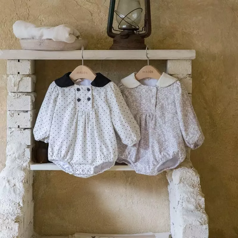 Mkids - Korean Baby Fashion - #babywear - Double Bodysuit