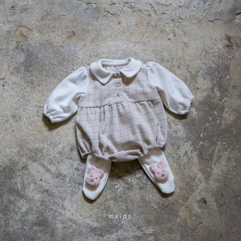 Mkids - Korean Baby Fashion - #onlinebabyboutique - Nova Bodtysuit - 3