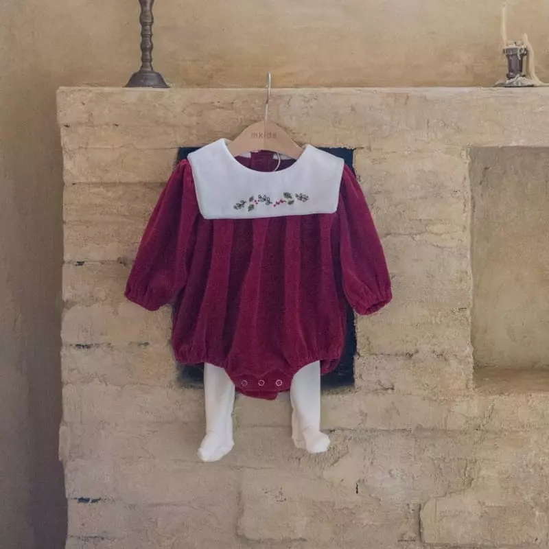 Mkids - Korean Baby Fashion - #onlinebabyshop - Merry Bodysuit - 6