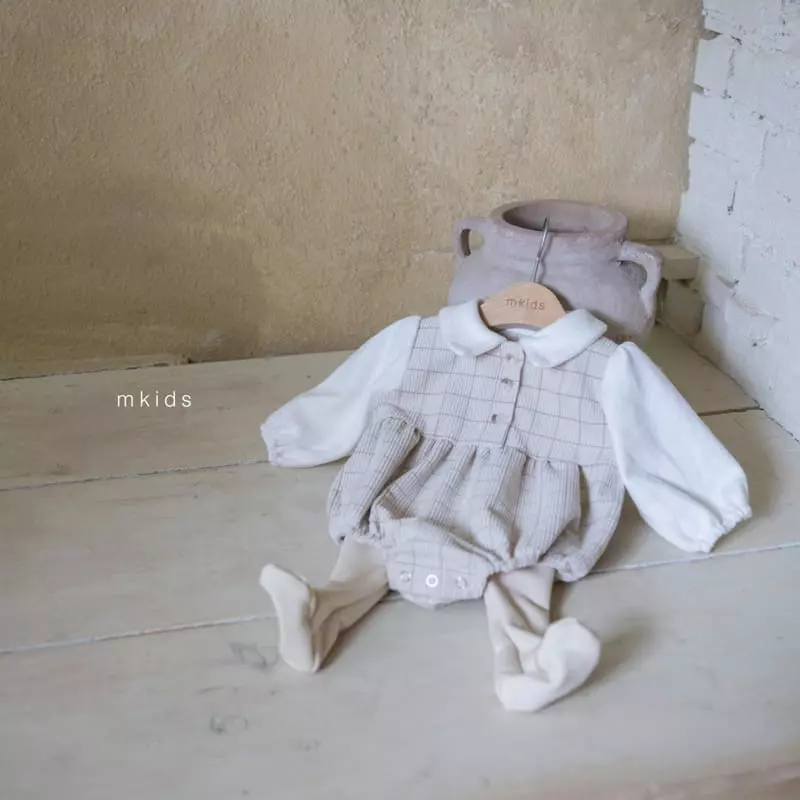Mkids - Korean Baby Fashion - #onlinebabyboutique - Nova Bodtysuit - 4