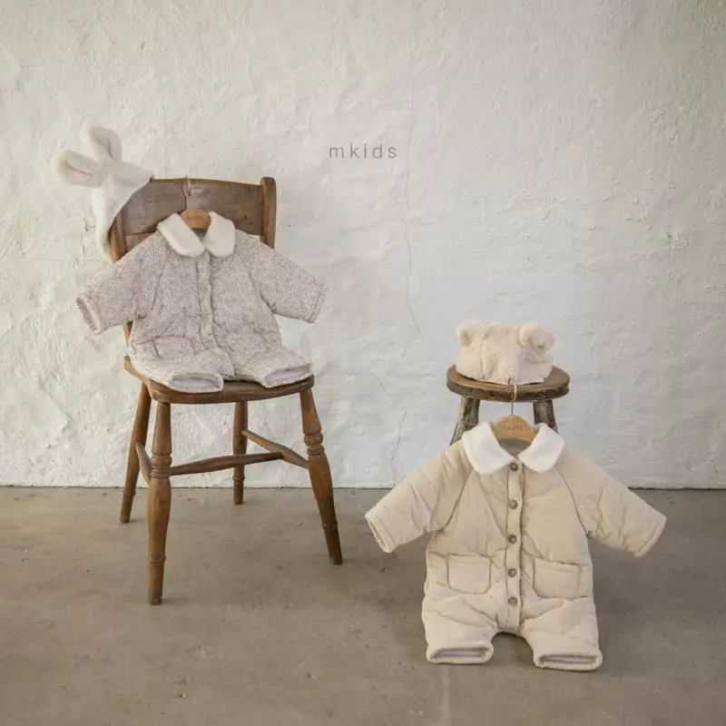 Mkids - Korean Baby Fashion - #smilingbaby - Blanc Bodysuit