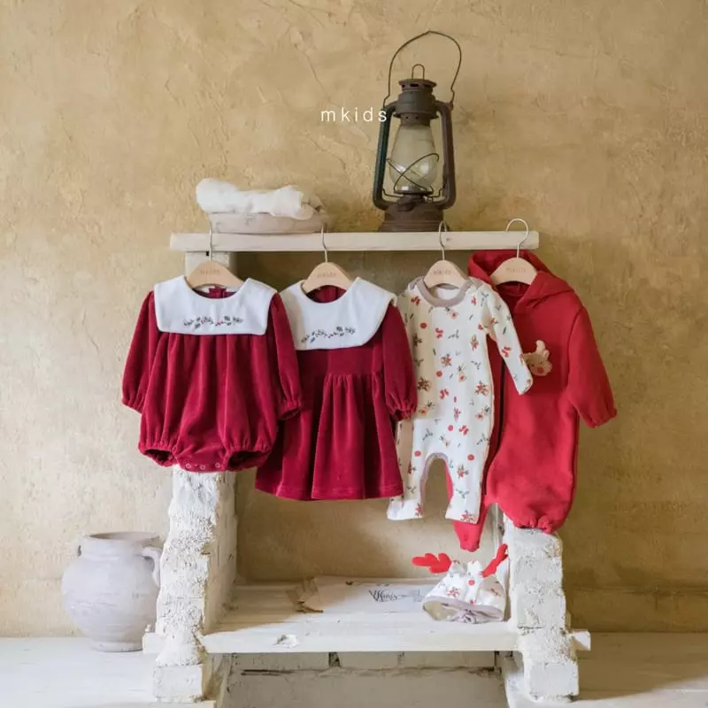 Mkids - Korean Children Fashion - #designkidswear - Merry One-piece - 12