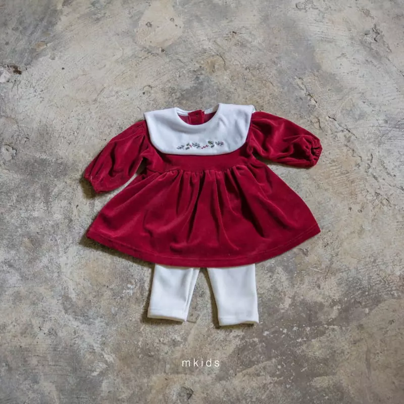 Mkids - Korean Children Fashion - #littlefashionista - Merry One-piece - 3