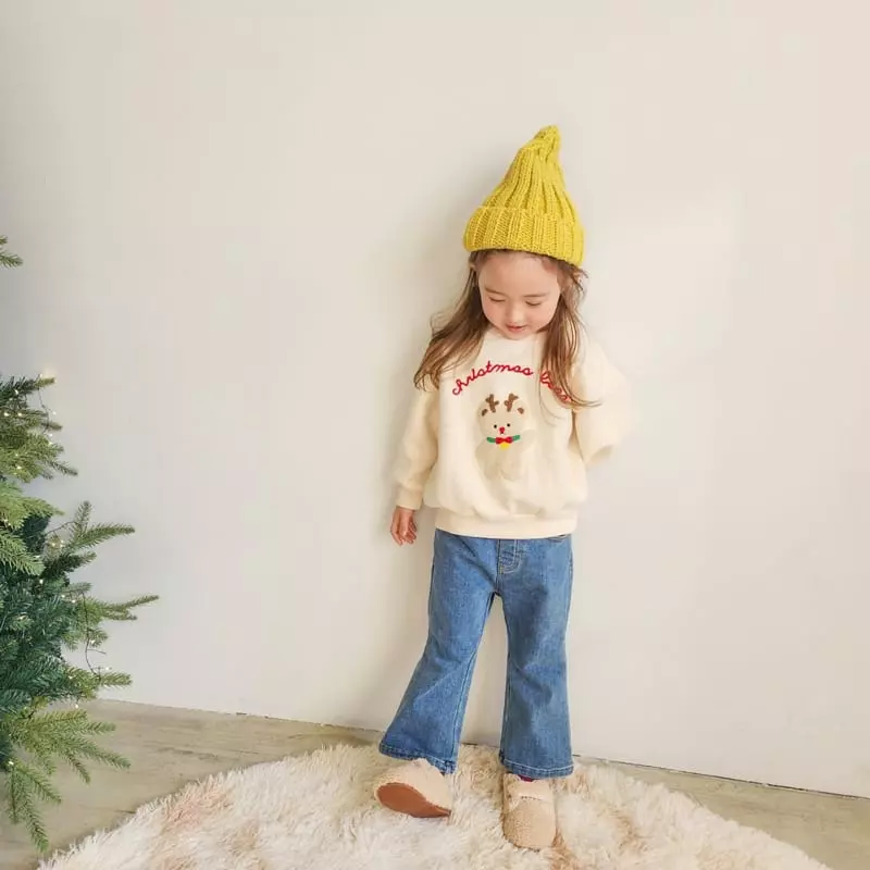 Momo Ann - Korean Children Fashion - #Kfashion4kids - Rudolf Sweatshirt - 8