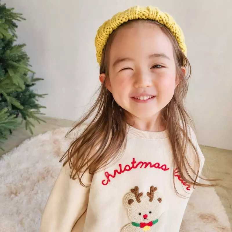 Momo Ann - Korean Children Fashion - #kidsstore - Rudolf Sweatshirt - 6