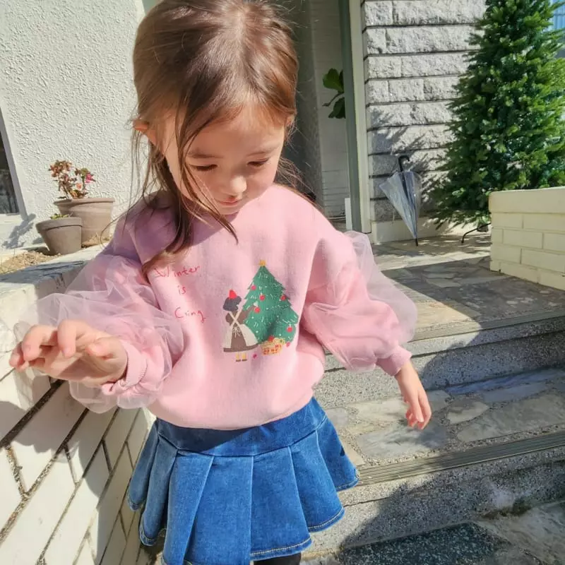 Momo Ann - Korean Children Fashion - #kidzfashiontrend - Tree Sweatshirt - 6