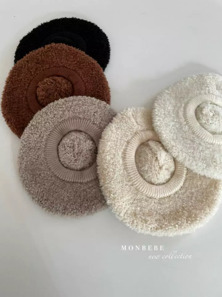 Monbebe - Korean Baby Fashion - #babyboutiqueclothing - Wool Beret Hat - 6