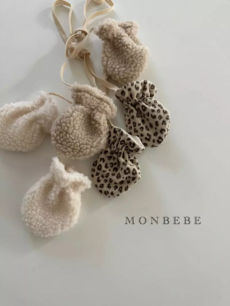 Monbebe - Korean Baby Fashion - #babyclothing - Vear Bonnet Gloves Set - 5