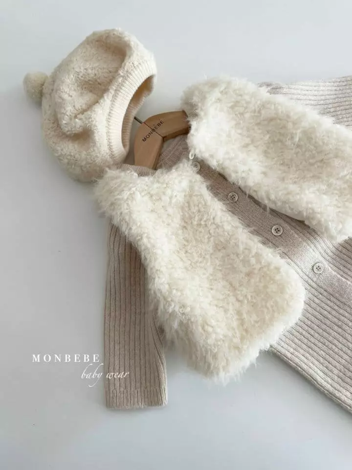 Monbebe - Korean Baby Fashion - #babyfashion - Knit Rib Bodysuit - 7